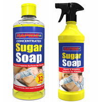 Rapide Sugar Soap Concentrated Cleans Grime Dirt Nicotine Predecorating Liquid Cleaner