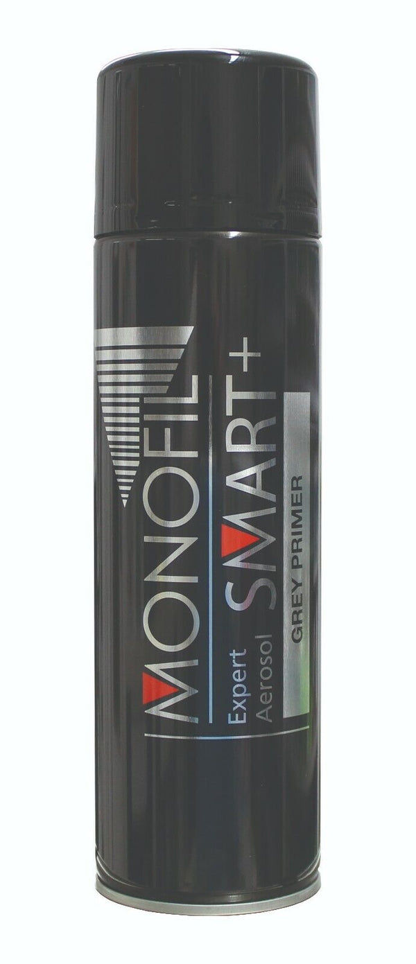 Smart+ Grey Primer Aerosol Car Wood Metal Glass 500ML