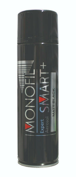 Smart+ Noir Mat Aérosol Voiture Bois Métal Verre 500ML