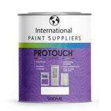 Peinture brossable pour portes et fenêtres en PVC uPVC gris ardoise RAL code 7015