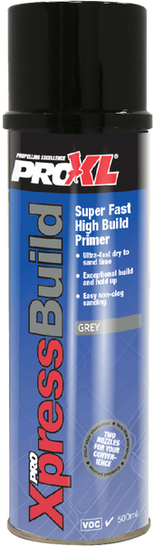 ProXL XpressBuild Super High Build Primer Aérosol Rouge 500 ml