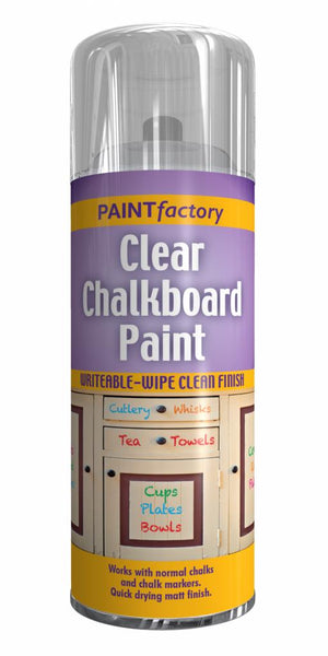 PF Clear Chalkboard Spray Paint 400ML